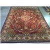 Image 1 : STUNNING ANTIQUE PERSIAN KASHMAR MASTERPIECE 9'.7"X13'