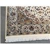 Image 3 : SILK & WOOL PERSIAN KASHAN HAND KNOTTED WOOL RUG   4.1x6.1