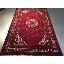 AUTHENTIC HAND KNOTTED PERSIAN HAMADAN RUG 3.3x5.2