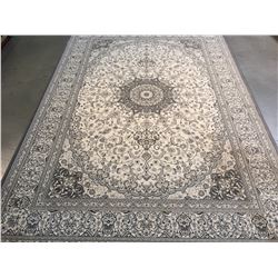 STUNNING PREMIUM  PERSIAN ISFAHAN DESIGN AREA RUG 8x11