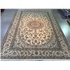 Image 1 : MAGNIFICENT SILK &WOOL PERSIAN NAIN RUG 9'.8"x13'.4"