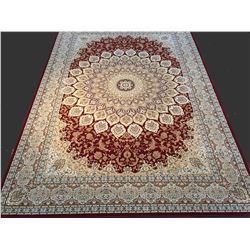 STUNNING PREMIUM  PERSIAN DOME PATTERN AREA RUG 8x11