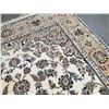 Image 4 : SILK & WOOL PERSIAN NAIN HAND KNOTTED WOOL RUG 6x8