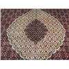 Image 2 : FINE HAND-KNOTTED PERSIAN SILK & WOOL  TABRIZ RUG 9X12