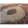 Image 9 : FINE HAND-KNOTTED PERSIAN SILK & WOOL  TABRIZ RUG 9X12