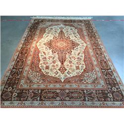 Decorative Vintage Persian Medallion  6'.1x9'.2"