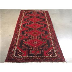 PERSIAN HAND KNOTTED RUG 3.7x6.7