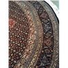 Image 7 : STUNNING ROUND HAND KNOTTED PERSIAN TABRIZ RUG 8x8