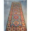 Image 1 : FINE HAND KNOTTED WOOL GEOMETRIC KAZAK RUNNER 2.8x8.1