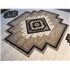 Image 5 : GEOMETRIC CARVED  DESIGN RUG 8X11