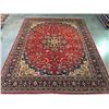 Image 1 : EXQUISITE AUTHENTIC PERSIAN SAROUK RUG  9'.8"X12'.8"