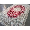 Image 2 : MAGNIFICENT SILK &WOOL PERSIAN NAIN RUG 6'.7"x10'.2"