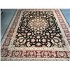 Image 1 : MAGNIFICANT HAND-KNOTTED  PERSIAN WOOL AND SILK  RUG 8x10