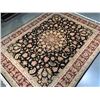 Image 2 : MAGNIFICANT HAND-KNOTTED  PERSIAN WOOL AND SILK  RUG 8x10