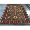 Image 1 : FINE HAND KNOTTED WOOL SUPER KAZAK RUG 9x12