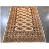 Image 2 : HAND KNOTTED  BOKHARA WOOL RUG 3'3"x5'