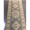 Image 2 : SUPER ZIGHLER OUSHAK DESIGN HAND KNOTTED WOOL RUNNER 2'.6"X8'.5"