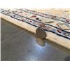 Image 8 : SILK & WOOL PERSIAN NAIN HAND KNOTTED WOOL RUG   5 X 7