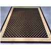 Image 1 : 8x10 ALLOVER SOLID INLAY PATTERN AREA RUG