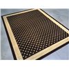 Image 2 : 8x10 ALLOVER SOLID INLAY PATTERN AREA RUG