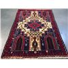 Image 1 : AUTHENTIC  PERSIAN SHIRAZ RUG 4'X5'.10"