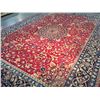 Image 2 : MAGNIFICENT SIGNED PERSIAN MASHAD RUG 10'.0"X12'.7"