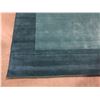 Image 2 : SOLID TWO TONE DESIGN HAND MADE & CARVED WOOL RUG 8x10