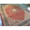 Image 2 : STUNNING PERSIAN KERMAN  RUG 10'x13'.6"