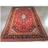 Image 2 : MAGNIFICENT VINTAGE  PERSIAN KASHAN RUG  4'.6"X7'.7"