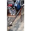 Image 4 : 3 SETS OF SKIS, POLES, AND BOOTS