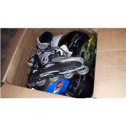 LARGE BOX OF LOST PROPERTY ITEMS