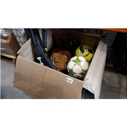 LARGE BOX OF LOST PROPERTY ITEMS
