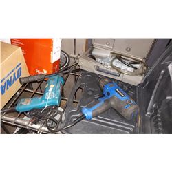 SILVERLINE PUMP, MAKITA DRILL, AND PIPE BENDER