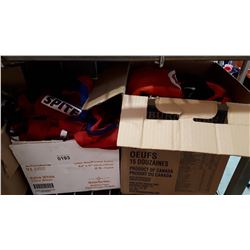 2 BOXES OF SPORTS JERSEYS