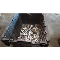 TOTE OF WRENCHES