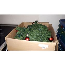 LARGE BOX OF GARLAND LIGHTS