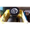 Image 2 : YELLOW CRATE OF WHEELS