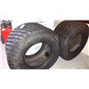 Image 1 : PAIR OF 26 X 12 LAWN TRACTOR WHEELS