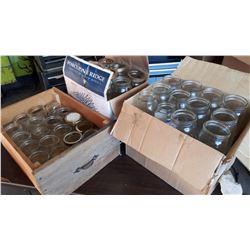 LARGE LOT OF CANNING JARS