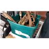 Image 1 : TOTE OF ANTIQUE TOOLS AND HORSE HANES