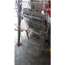 FOLDING WIRE RACK