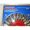 Image 2 : 3 NEW WESTWARD 6 INCH WIRE WHEEL BRUSHES RETAIL $49 EACH