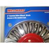 Image 2 : 3 NEW WESTWARD 6 INCH WIRE WHEEL BRUSHES RETAIL $49 EACH