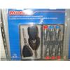 Image 2 : 2 NEW WESTWARD 9 PIECE MINI PLIER AND PRECISION SCREW DRIVER SETS, RETAIL $49 EACH