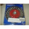 Image 2 : 3 NEW WESTWARD 6 INCH WIRE WHEEL BRUSHES RETAIL $49 EACH