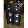 Image 1 : PAIR OF PRO STUDIO P5413Y FLOOR SPEAKERS