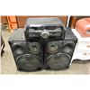 Image 1 : SONY VACS MINIHIFI COMPONENT SYSTEM LBT-SH2000 AND PAIR OF SONY MODEL SS-SH2000 SPEAKERS