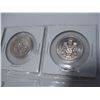 Image 2 : LOT OF FOUR CANADIAN FIFTY CENT PIECES
