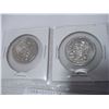 Image 3 : LOT OF FOUR CANADIAN FIFTY CENT PIECES