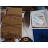 Image 2 : 2 CARVINGS AND OTHER NATIVE ITEMS